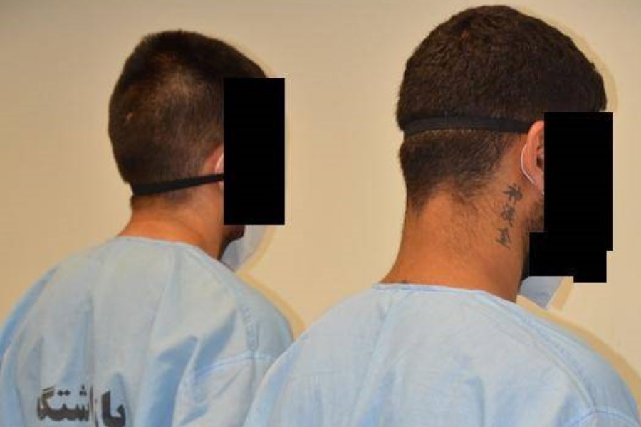 دستگیری اراذل و اوباش توسط پلیس بیضا و کشف اسلحه