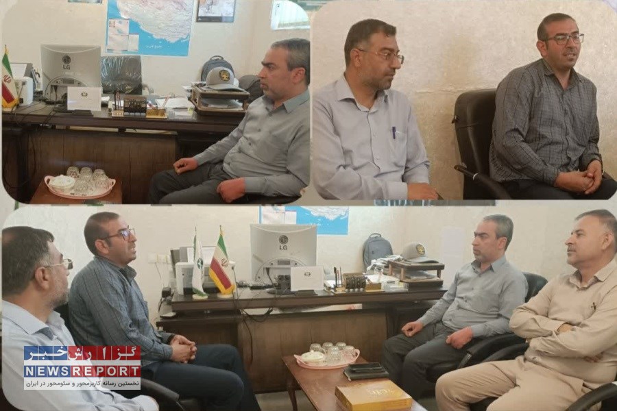 رایزنی مسوولان محیط زیست پیرامون مدیریت پسماند و دفع اصولی زباله های شهری در لامرد