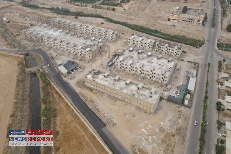 ۹۵ درصد از پروژه ۲۲۰ واحدی نهضت ملی مسکن اندیمشک تکمیل شد