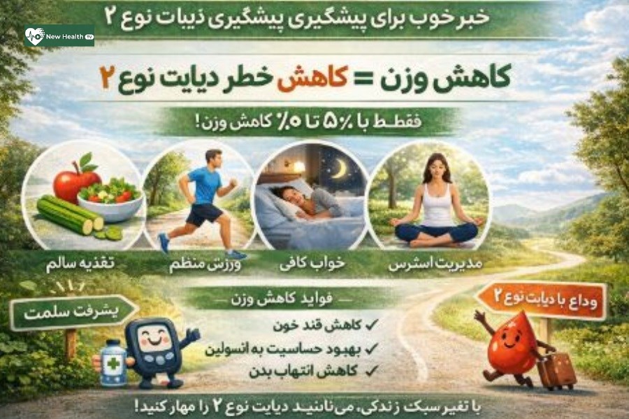 دیابت نوع ۲ در مسیر انفجار آماری؛ راه نجات ساده‌تر از آن چیزی است که فکر می‌کنید