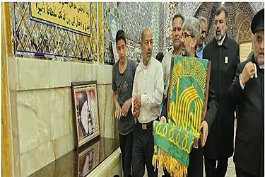 تصویر بافق در زیر سایه خورشید امام هشتم