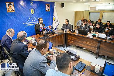 تصویر حواشی نشست خبری محمدرضا اسماعیلی رئیس هیات عامل صندوق ملی مسکن