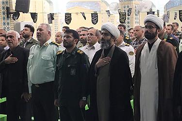 تصویر «اجتماع بزرگ منتظران منتقم» در پی شهادت شهید اسماعیل هنیه در لامرد