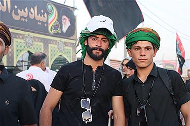 تصویر موکب آبشار عاطفه‌ها در مسیر نجف به کربلا؛ ثبت خاطرات ماندگار اربعین (بخش اول)